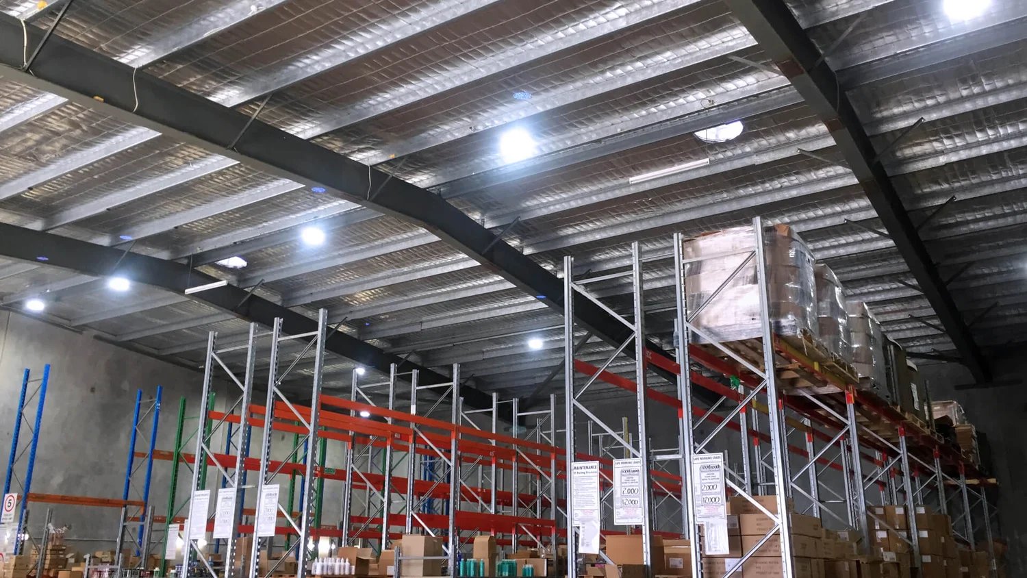 Commercial premises powered by an install from Stoddart Electrical