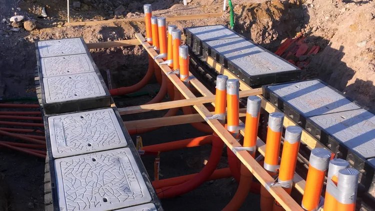 Stoddart Electrical worksite - safety first setup